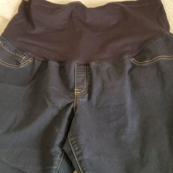 Liz Lange Dark Blue Maternity Jeans - Picture 7 of 10